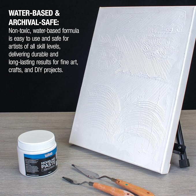 U.S. Art Supply Acrylic Modeling Paste - 16.9oz (500ml)