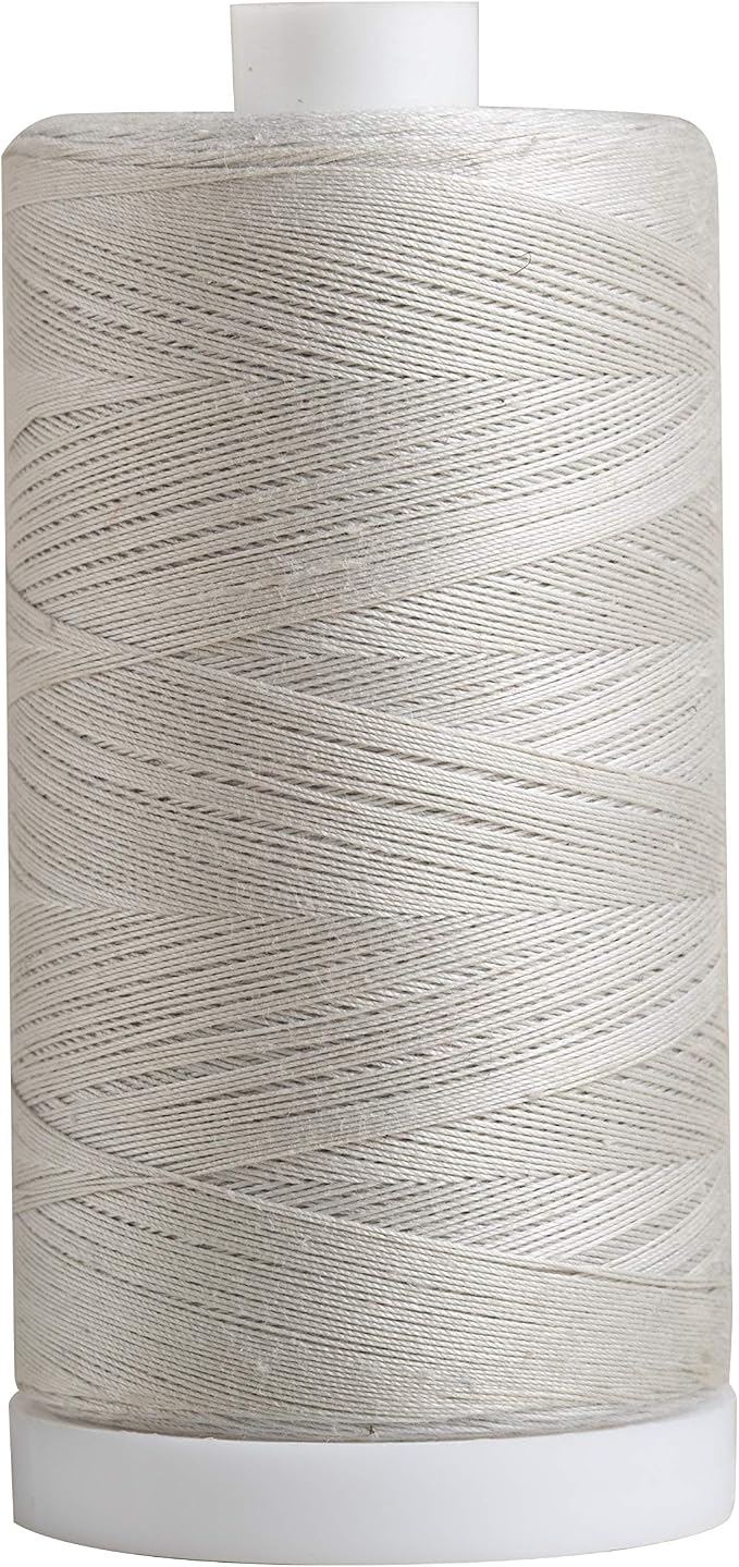 Connecting Threads Silver Gray 100% Cotton Thread Spool