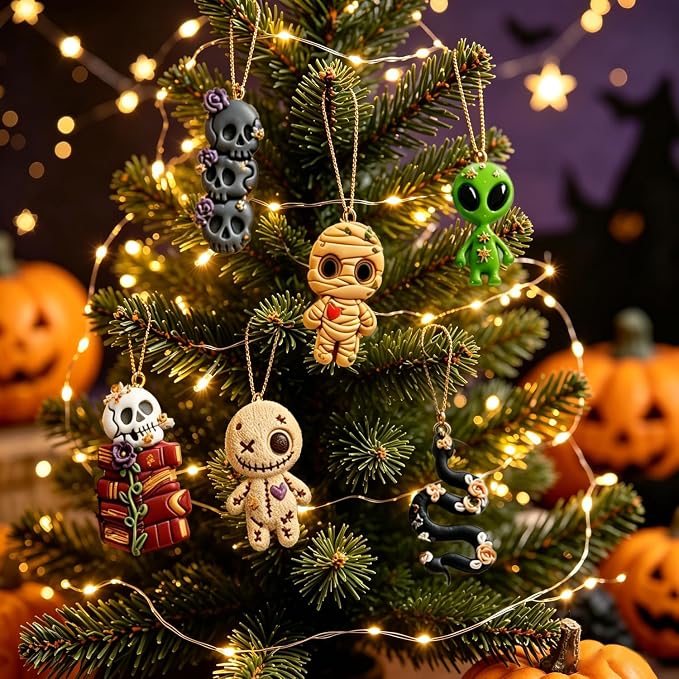 12Pcs Gothic Halloween Polymer Clay Cutters