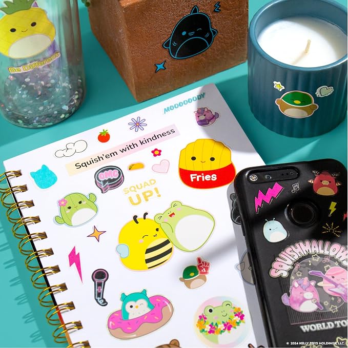 Horizon Group USA Sticker Book, Squishmallows, 2000+ Stickers