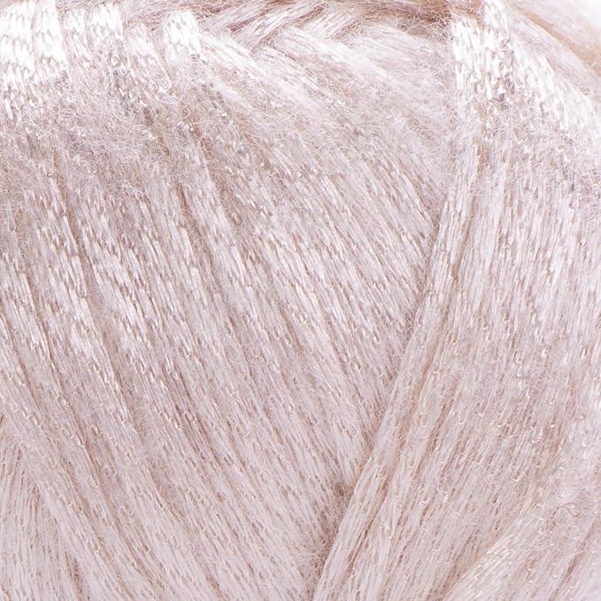 YarnArt Melody Variegated Chainette – Metallic Sheen Fiber for Knitting, Crochet & Embroidery, 100g (3.5 oz) Skein, 230m (251 yd), Premium Blend of 70% Polyamide 21% Acrylic 9% Wool (895)