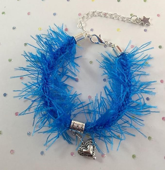 Eyelash Fun Fur Yarn Premium 100% Polyester 164 Yds (150 Mt), 3.53 Oz (100 Gr) Colorful Crochet Yarn Dıy Hand Knitting (Royal Blue, 3 Skein)