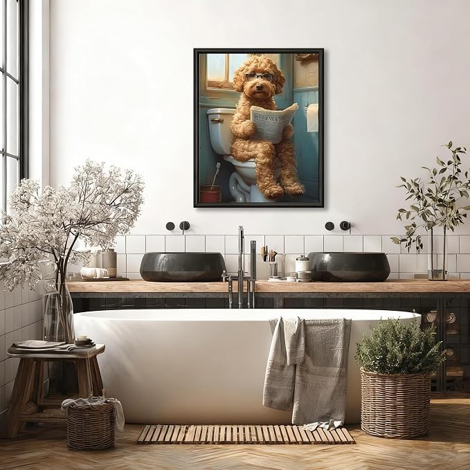 Reivworl Dog Paint by Numbers Kit for Adults, 16×20 inch