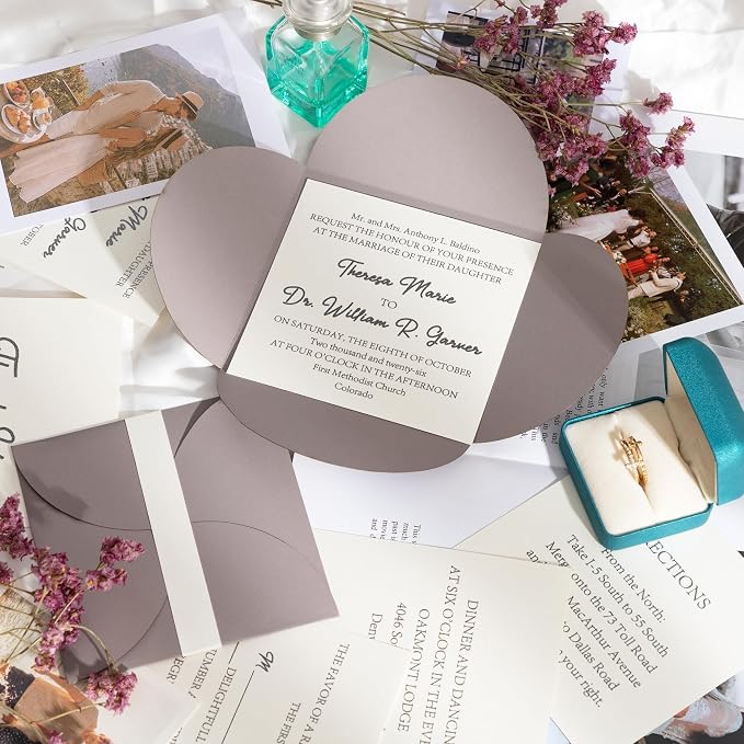35 Sheets Dusty Lavender Cardstock 8.5 x 11 Boho Paper