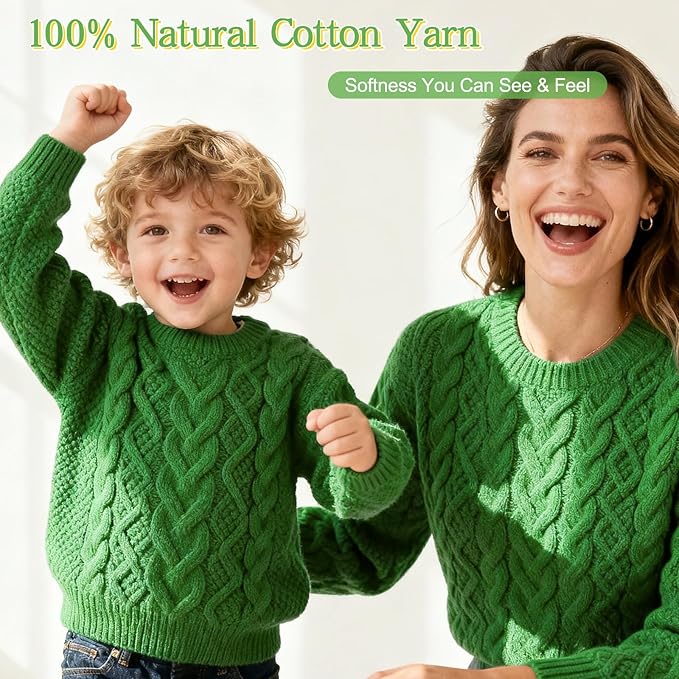Katech 1OO% Cotton Yarn for Crocheting & Knitting–Baby Cotton Yarn (G) | 12-Color of 137 Yards/1.76 oz Sport Weight CYC #2-Soft & Breathable-Ideal for Dishcloths, Baby Clothes, Potholders & Crafts