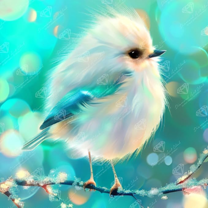 DIAMOND ART CLUB Good Morning - Bird Diamond Art Kits for Adults