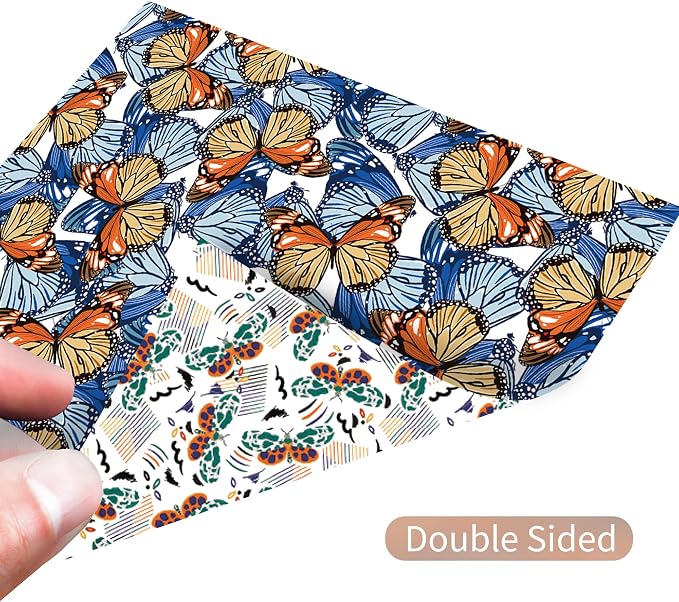 Origami Paper Kit 50 Sheets, 6x6 Inch Double Sided 20 Vivid Colored Paper | 70GSM Colorful Paper,20 Different Pattern Origami Kit,DIY Hand Crafts,Arts Creativity,Easy to Fold,No-Fading.Flowers & Birds