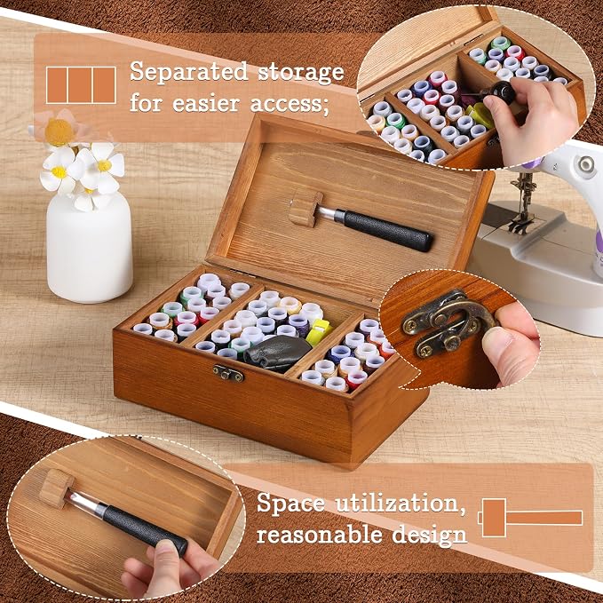 BUTUZE Sewing Kit, Leather Sewing Kit, Upholstery Repair Kit