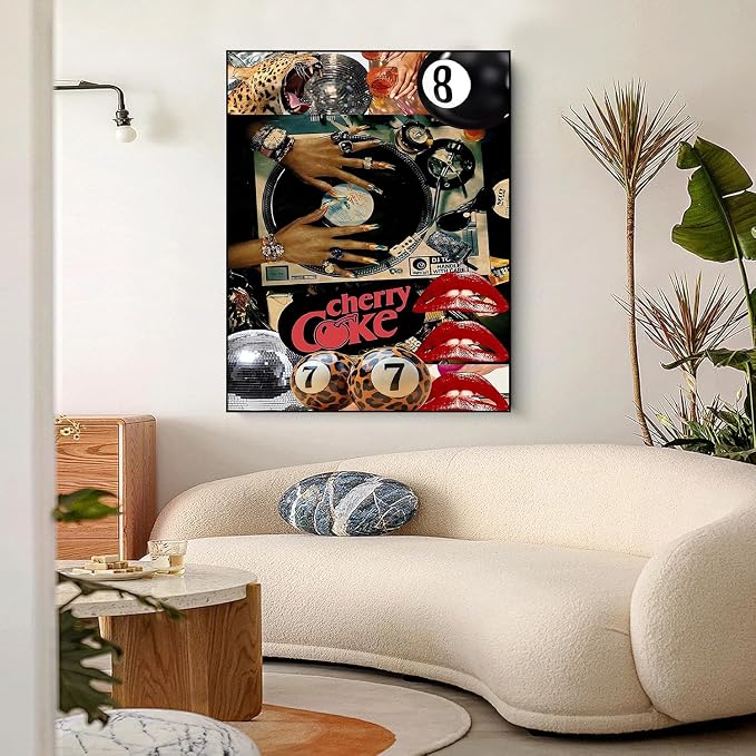 WUDWL Coquette Paint by Numbers Kit for Adults, Color By Numbers for Adults | Fashion Girlly Decor Painting by Number On Canvas, Paint Number Artist Funny Without Frame DIY, Home Wall Decor, 12x16in