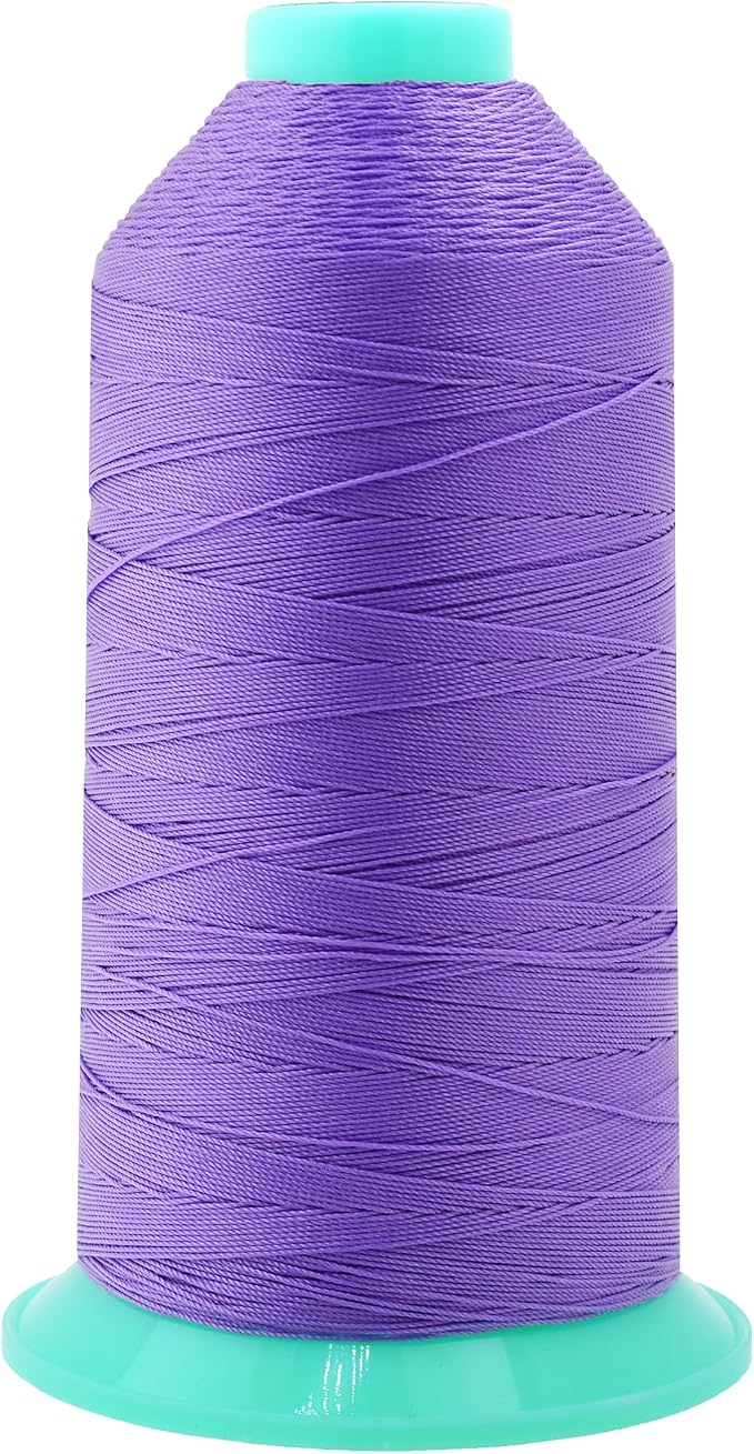 Mandala Crafts Size 138 420D T135 Lilac Bonded Nylon Thread, 1250 YDs