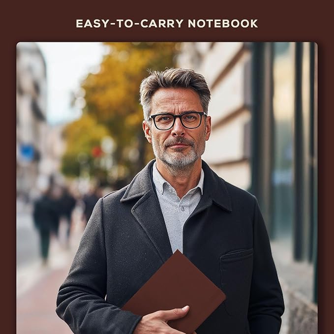 Beechmore Books A5 5.8x8.3 Mixed Media Sketchbook 160 GSM/98LB, Gift Box | Hardcover Art Journal with Lay-Flat Binding, 156 Perforated Ivory Pages, Portable Size for Drawing, Ink & Light Watercolor