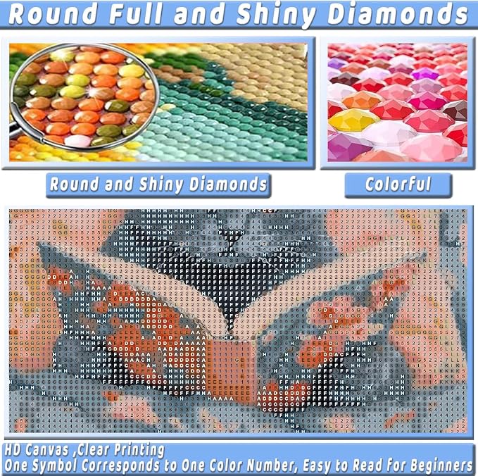 Black Cat Diamond Art Kits for Adults Diamond Painting Kit for Beginner
