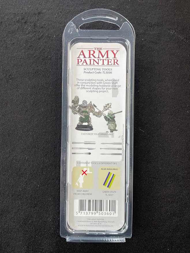 The Army Painter, Sculpting Tools, set of three tools