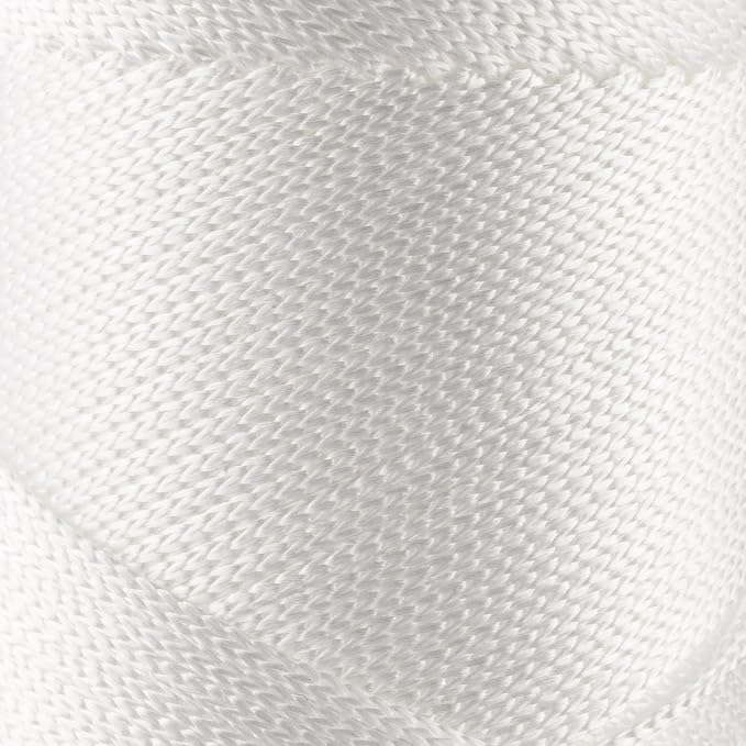S Sensy 2mm - Premium Polypropylene Macrame Cord, 5 Skein White, 252 Yards