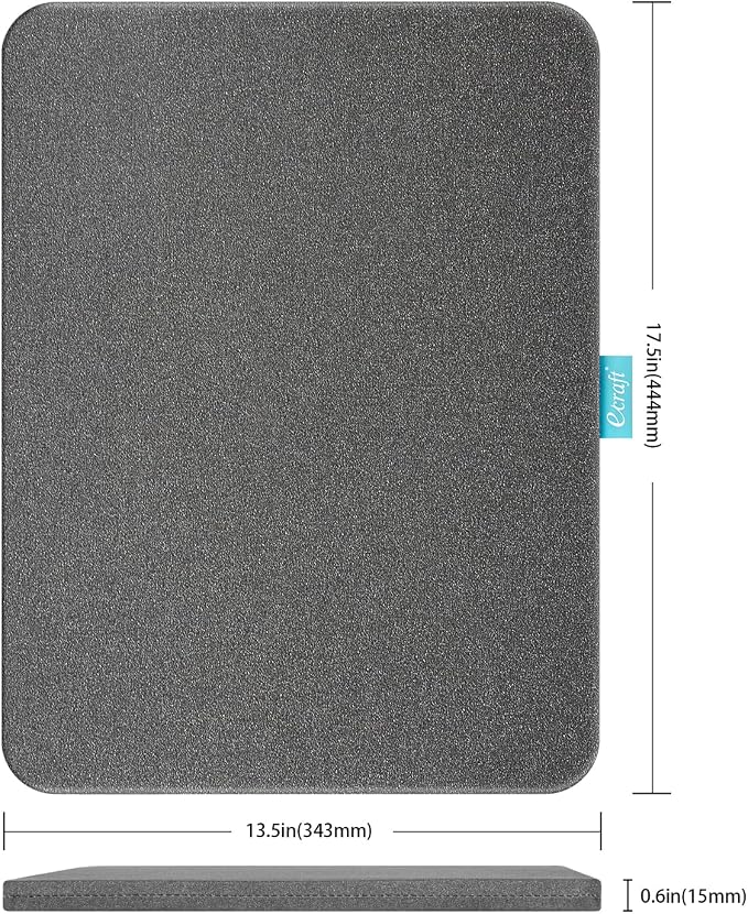 Heat Press Mat for Cricut Easypress: Ecraft 13" x 17" Double-Sided Heating Ironing Mats for Craft Insulation Transfer HTV Vinyl