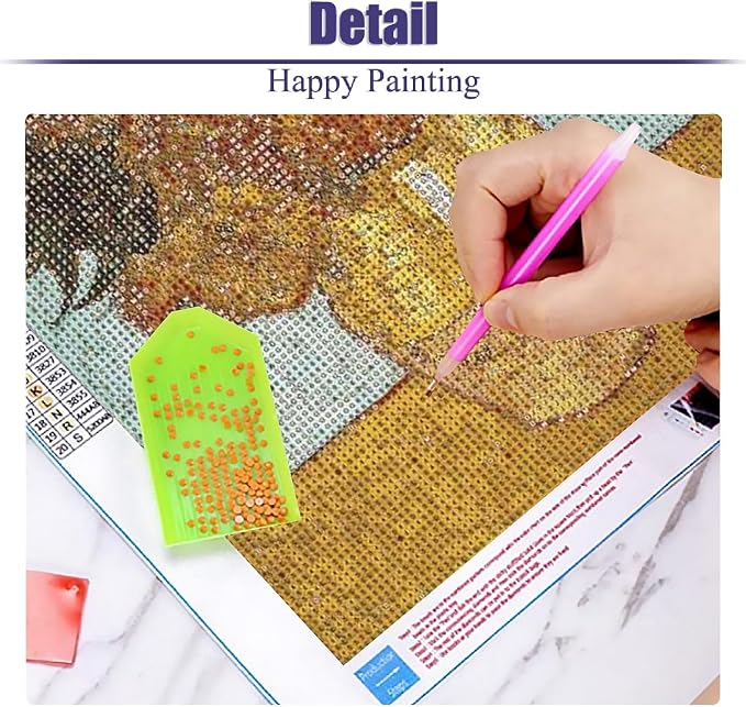 Van Gogh Cute Diamond Art Kits for Adults Diamond Painting Kit for Beginner