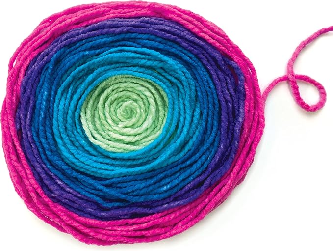 Creativity for Kids Learn to Knit Pocket Scarf - DIY Knitting Kit for Beginners, Kids Craft Kit