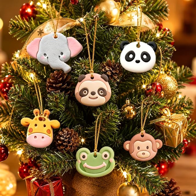 12pcs Jungle Dino Animal Clay Cutters