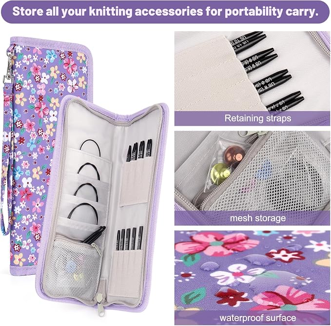 Katech Short Interchangeable Knitting Needles Set-Circular Knitting Needles
