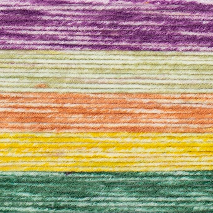 Lion Brand Yarn, Mandala Ombré Variegated Yarn for Crocheting, Knitting, and Crafts, Wonder, 1 Pack, Soft, Acrylic Fiber for Cozy Blankets, Worsted Weight Sweaters and Colorful Shawls | Variegated Yarn for Crochet, Knit, Crafts, Soft, Acrylic Fiber for...