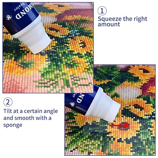 1 Pack 120ml Diamond Painting Sealer Protectant Brightener 4 Oz