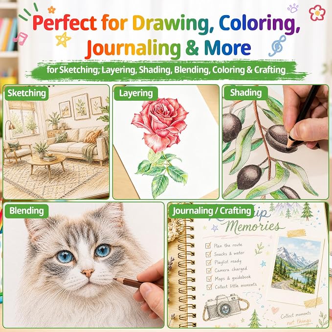 720 Count Colored Pencils Bulk, 30 Packs Colored Pencils, 24 Colors Pre-sharpened Coloring Pencils for Adults, Bulk School Supplies for Teachers, Classroom Prizes, Drawing Sketching Shading