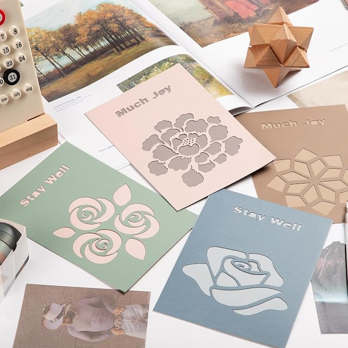 5x7 Inch Cardstock Morandi Mixed Colors 250GSM/92LB 60 Sheets Card Stock