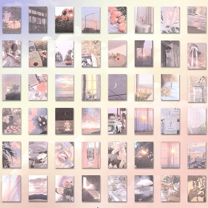 114 Pcs Aesthetic Scrapbook Kit DIY Junk Journaling Supplies, Vintage Style