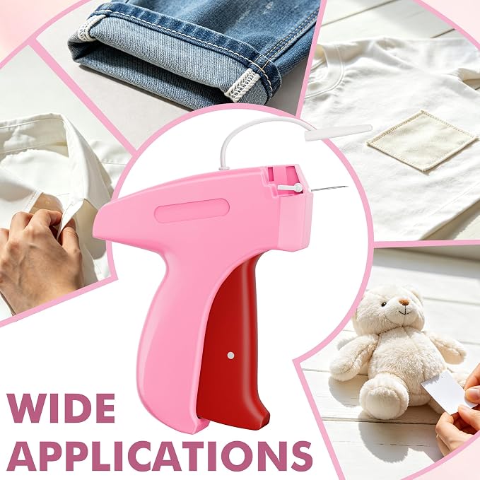 Stitch Gun for Clothes, Tagging Gun, Quick Clothing Fixer, Rose