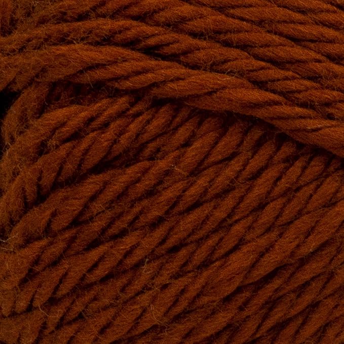 Lion Brand Yarn Hometown Yarn, Bulky Yarn, Yarn for Knitting and Crocheting, 1-Pack, Stowe Sugar Maple | Super Bulky Acrylic Fiber for Warm Crochet Blankets, Knit Winter Hats, Chunky Cardigans, Soft Scarves, Weaving