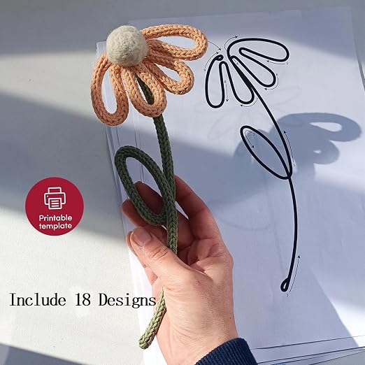 BoFUN Knitted Wire Art Craft Kit for Teens & Adult Women