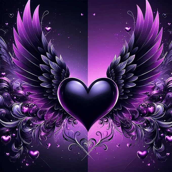 ijbnhd Angel Wings Diamond Art Kits for Adults - 12X12Inch
