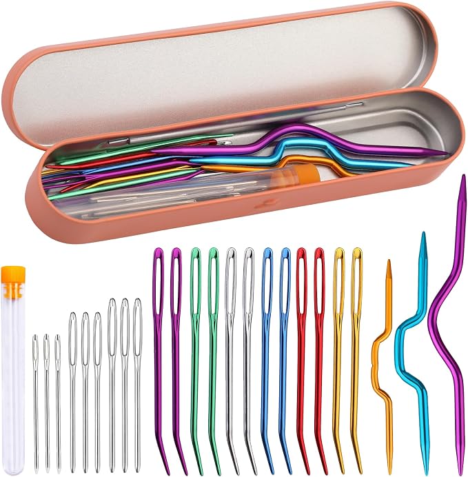 ZMAAGG Yarn Needle, Tapestry Needle, Darning Needles, Cable Needle