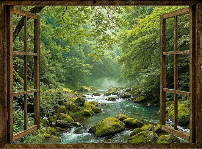 WUDWL Scenery Paint by Numbers Kit for Adults,Color By Numbers for Adults | Decor Painting by Number On Canvas, Paint Number Artist Funny Without Frame DIY, Home Wall Decor, 12x16in