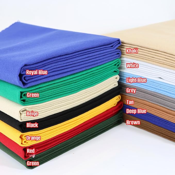 10oz Heavy Duty Cotton Canvas Fabric 60" x 80", Thick Cotton Duck Cloth for Painting, Sewing, Crafts, Tote Bags, Embroidery, Home Decor, Drop Cloth (Tan)