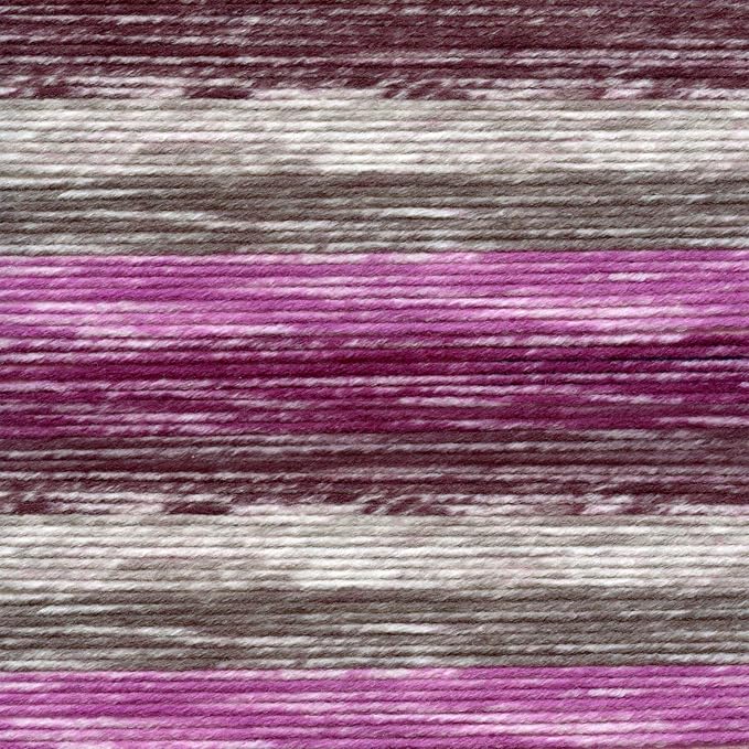 Lion Brand Yarn, Mandala Ombré Yarn, Joy, Purple Multicolor, 3 Pack | Variegated Yarn for Crochet, Knit, Crafts, Soft, Acrylic Fiber for Blankets, Worsted Weight Sweaters, Colorful Shawls