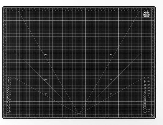 Premium Self Healing Cutting Mat - 36 Inches by 48 inches - A0-3 Layer Quality PVC Construction - Dual Sided, Imperial and Metric Grid Lines - Perfect for Cutting, Sewing, and Crafts