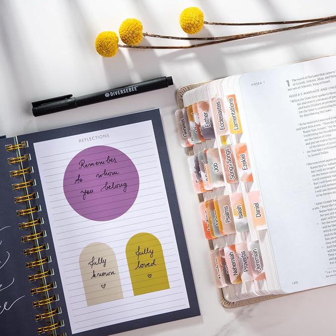 DiverseBee Transparent Sticky Notes Set with Quick Dry Pen (Muse)