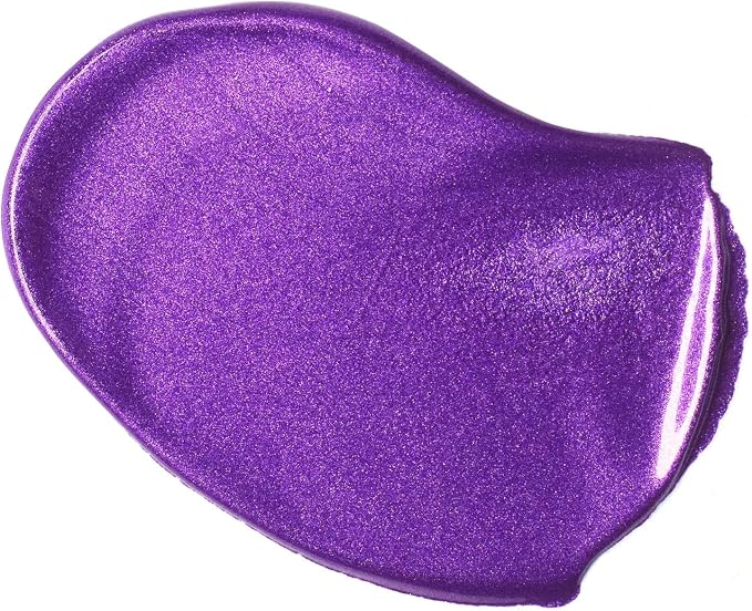Liquitex BASICS Acrylic Paint, 4-oz Tube, Metallic Purple | Medium Viscosity, Satin Finish, Lightfast, Fine Art Pigments, Range of Opacities, Easy Blending