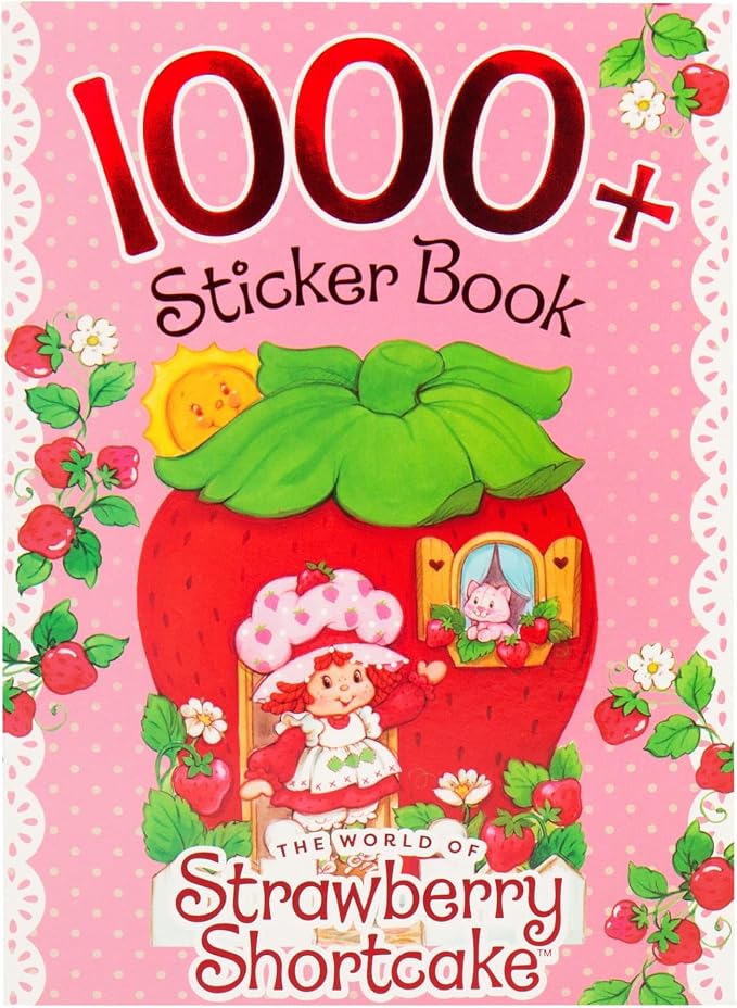 Horizon Group USA Sticker Book, Strawberry Shortcake, 1000+ Stickers