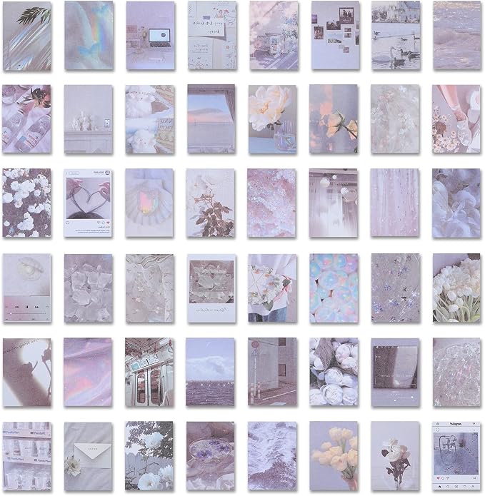 114 Pcs Aesthetic Scrapbook Kit DIY Junk Journaling Supplies, Fresh Style