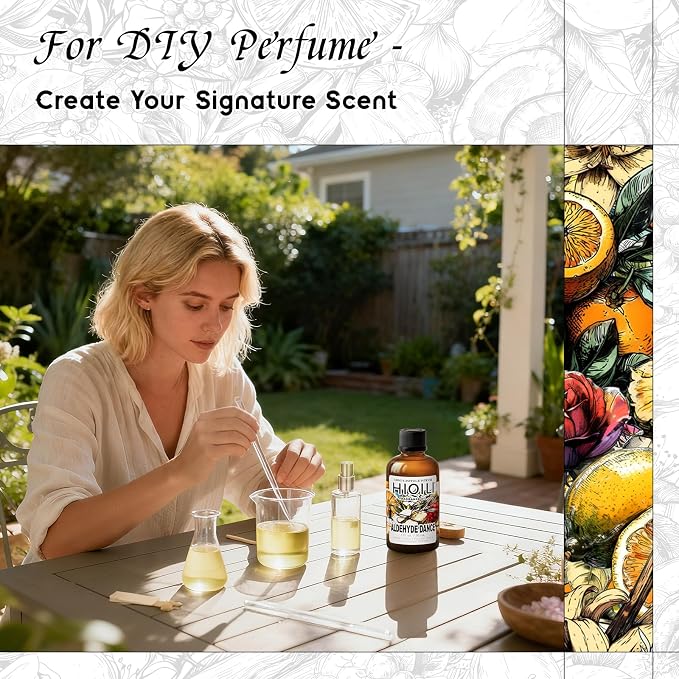 HIQILI Aldehyde Dance Fragrance Oil for Diffuser, Candle & Room Spray