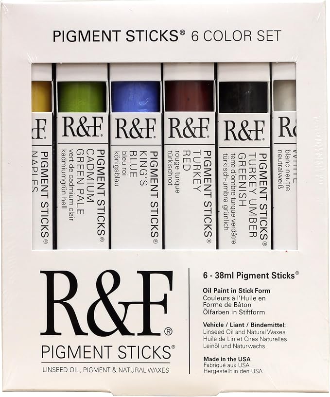 R&F Pigment Sticks Introductory Set of 6 (2810)