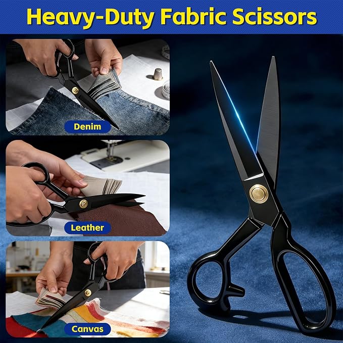 IOGOG Sewing Kit for Adults, 241 Pcs Complete Needle and Thread Kit with Heavy-Duty Fabric Scissors, 40XL Color Threads, Tailor Pens & Sewing Needles for Home Mending, Travel, Beginners