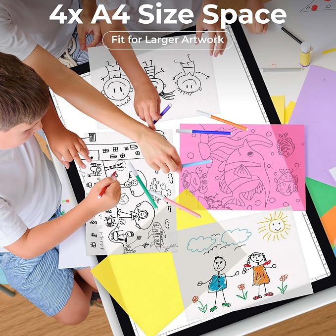 Rechargeable A2 Diamond Art Light Board Extra Large with Stronger Magnetic