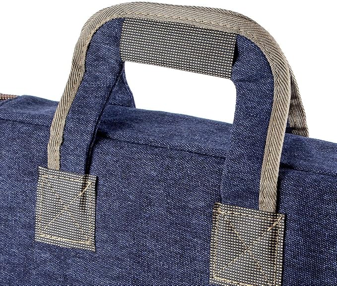 TRANSON Art Portfolio Case Artist Backpack Canvas Bag Large 26” x 19.5”