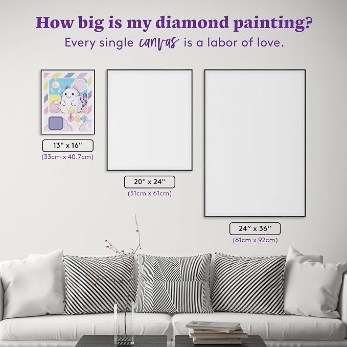 DIAMOND ART CLUB Plushie Catcher Diamond Art Kits for Adults