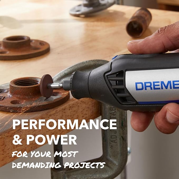 Dremel 4000-2/32 Variable Speed Rotary Tool Kit-Engraver,Polisher,and Sander- Perfect for Cutting,Detail Sanding,Engraving,Wood Carving,and Polising- 2 Attachments & 32 Accessories,(Pack of 2)