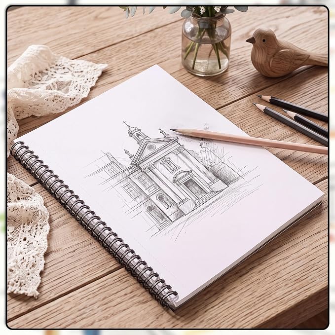 Marker Paper Pad 7.6 × 10 in, 𝗣𝗥𝗘𝗠𝗜𝗨𝗠 Smooth Bleed-Resistant Paper
