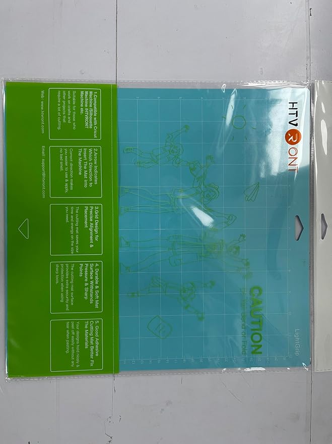 HTVRONT Cutting Mats 12x12, 3 Pcs, Compatible with Cricut Maker/Explore | Standard Light Strong 3 Grip Variety Sticky Mats & Accessories, Compatible with Maker 4/3/Maker, Explore 5/4/3, Air 2/One
